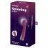 Satisfyer Spinning G-Spot 1 - rotējoša G-punkta vibrators (sarkans) 