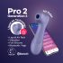 Satisfyer Pro 2 Gen3 - viedais gaisa viļņu klitora stimulators (violets) 