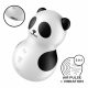 Satisfyer Pocket Panda - gaisa viļņu klitora stimulators (melns)