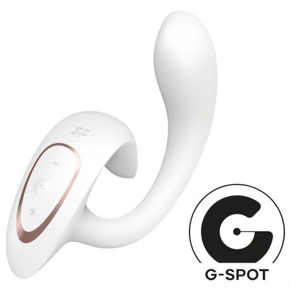 Satisfyer G for Goddess 1 - klitora un G-punkta vibrators (balts) 