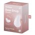 Satisfyer Dew Drop - uzlādējams, ūdensizturīgs klitora vibrators (balts) 