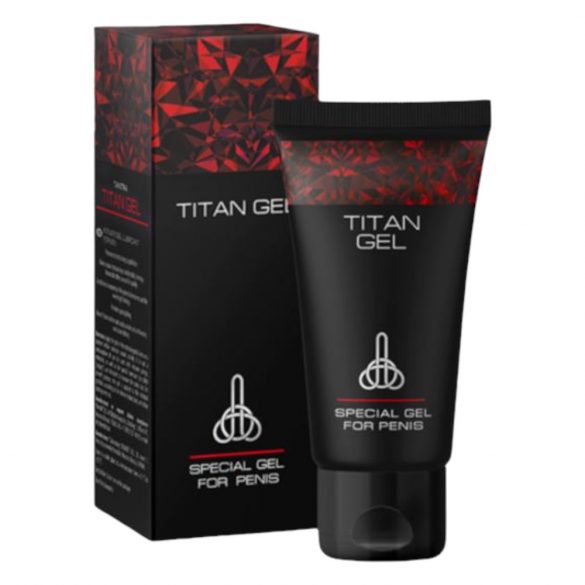 Titan Gel - Krēms dzimumlocekļa un erekcijas palielināšanai (50ml) 