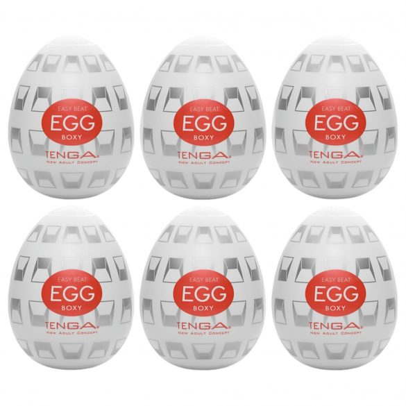 TENGA Egg Boxy - masturbācijas ola (6 gab.)