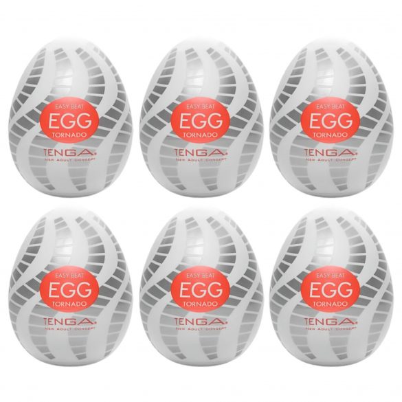 TENGA Egg Tornado - masturbācijas ola (6 gab.)