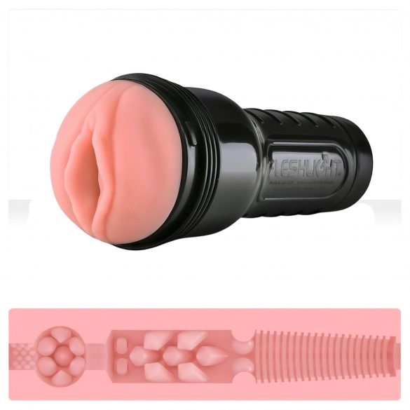 Fleshlight Pink Lady Destroya - īpaši reālistiska mākslīgā vagīna futrālī (dabīga) 