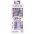 Dillio Curious Five - silikoninis dildo su siurbtuku (15 cm) - violetinis