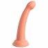 Dillio Secret Explorer - ar piesūcekni fallusa formas dildo (17cm) - oranžs 