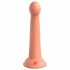 Dillio Secret Explorer - ar piesūcekni fallusa formas dildo (17cm) - oranžs 