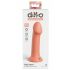 Dillio Lielais Varonis - piesūcekņa silikona dildo (17 cm) - oranžs 