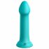 Dillio Big Hero - piesūcēja pamatne silikona dildo ar galviņu (17cm) - tirkīzzils 