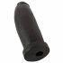 Realistixxx Real Giant - giant dildo - 30 cm (black) 