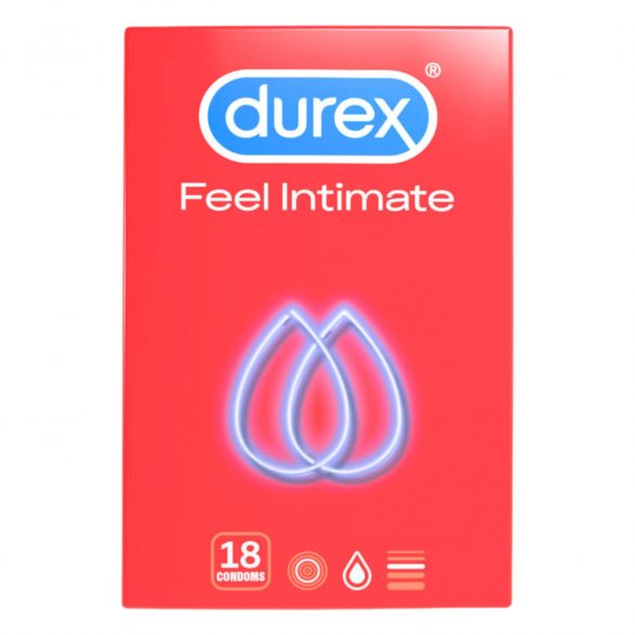 Durex Feel Intimate - plāns prezervatīvs (18 gab.) 