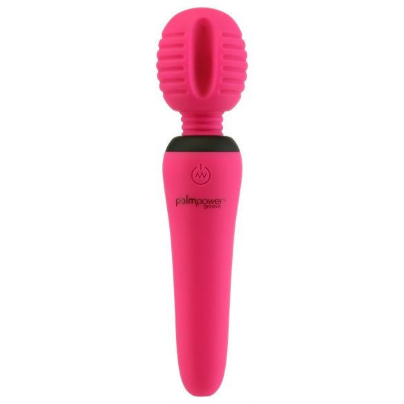 PalmPower Groove - Rechargeable Massage Vibrator (Pink) 