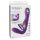 Fantasy For Her - 4 motora G-punkta vibrators un klitora stimulators (violeta) 