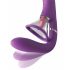 Fantasy For Her - 4 motora G-punkta vibrators un klitora stimulators (violeta) 