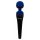 PalmPower Recharge - Cordless Massage Vibrator (Blue) 