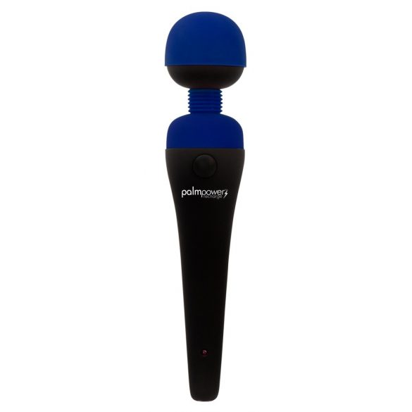 PalmPower Recharge - Cordless Massage Vibrator (Blue) 