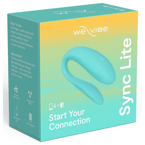 We-Vibe Sync Lite - viedierīcē savietojams pāru vibrators (zaļš)