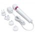 Le Wand Petite Plug-In - tīkla masieris vibrators (balts) 