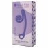 Gliemežu Vibe Curve - 2-vienā klitora stimulators vibrators (violets)