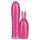 Durex Tease & Vibe - akumulators stienīša vibrators ar zaķīša klitora stimulatoru (rozā)