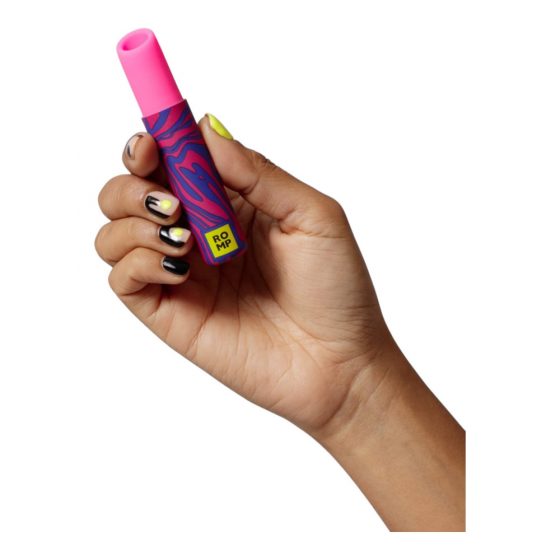 ROMP Lipstick - akumulatora gaisa viļņu klitora stimulators (rozā)