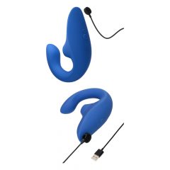   Lettonian: Womanizer Blend – Flexible G-spot Vibrator and Clitoral Stimulator (Blue)