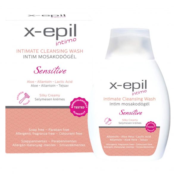 X-Epil Intimo Sensitive - intīmais mazgāšanas gēls (250ml) 