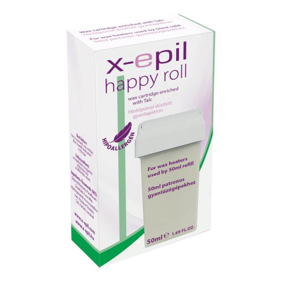 X-Epil Happy Roll - depilācijas patrona (50 ml) - hipoalerģisks