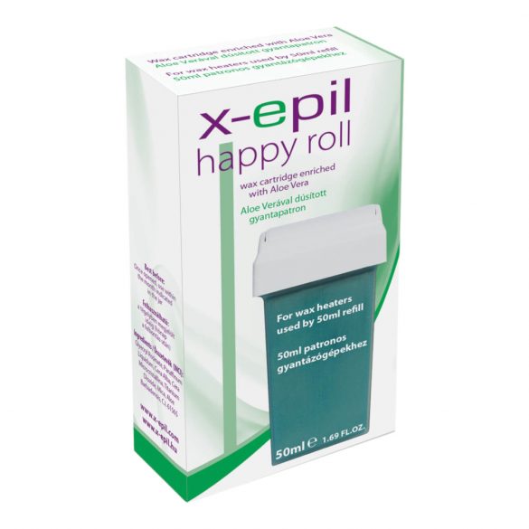 X-Epil Happy Roll - vaskaņu kasetne (50 ml) - alveja 