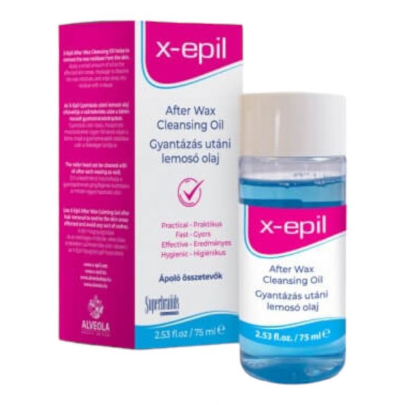 X-Epil - Vaha järgselt puhastusõli (75ml)