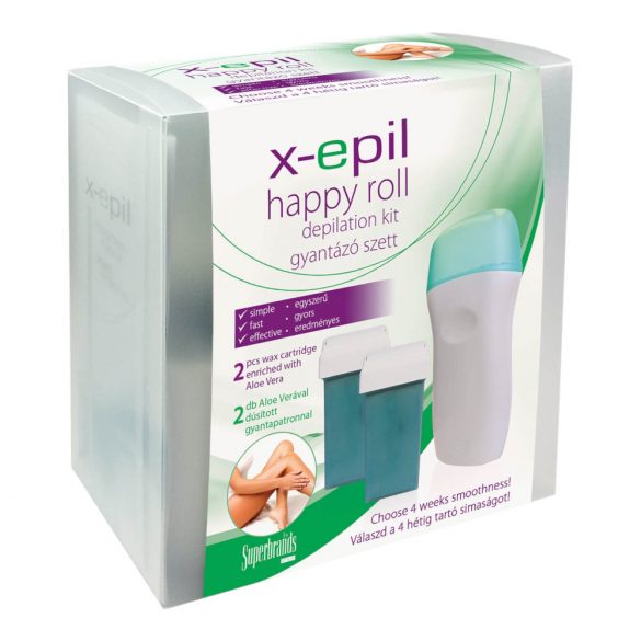 X-Epil Happy roll - vaksācijas komplekts 