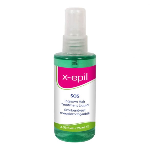 X-Epil SOS - ieaugušu matiņu novēršanas šķidrums (75ml)