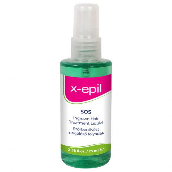 X-Epil SOS - ieaugušu matiņu novēršanas šķidrums (75 ml) 