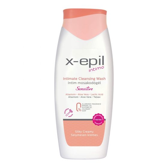X-Epil Intimo Sensitive - jutīgs intīmais mazgāšanās gēls (400 ml)