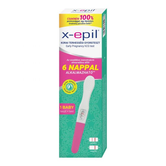 X-Epil agrīnas grūtniecības ātrais tests (1gab)