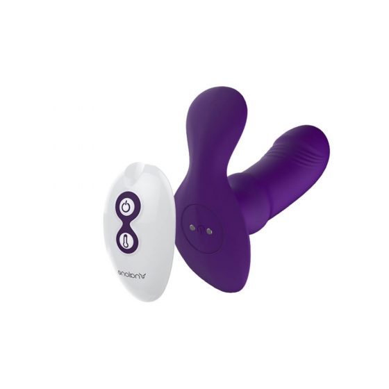 Nalone Marley - uzlādējams, sildošs, bezvadu prostatas vibrators (violets)
