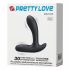 Pretty Love Backie - prostatas vibrators (melns) 