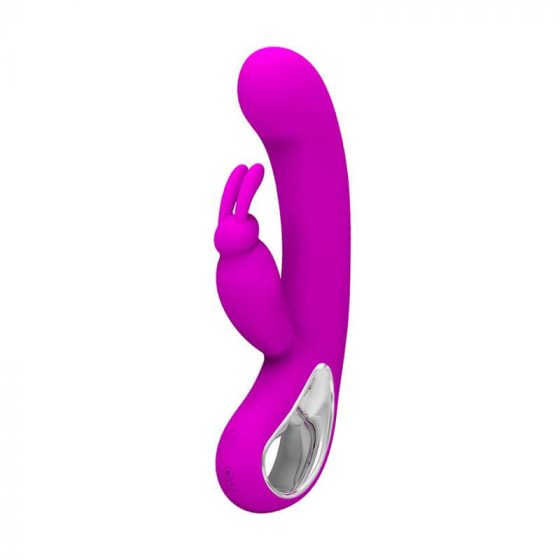 Pretty Love Webb - akumulatoru, ūdensnecaurlaidīgs, trusīša ausu klitora stimulējošs vibrators (rozā)