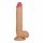 Lovetoy King-Sized - piesūcekņa, reālistisks dildo ar sēkliniekiem - 25 cm (dabīga) 