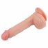 Lovetoy Nature Cock - piesūcekņa reālistisks dildo - 21cm (dabīgs) 