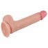 Lovetoy Dabas Gailis - divkāršs reālistisks dildo - 20cm (dabīgs)