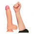 Lovetoy Nature Gaiļa - divslāņu dabīgs dildo - 25cm (dabisks)