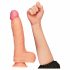 Lovetoy Nature Gaiļa - divslāņu dabīgs dildo - 25cm (dabisks)