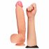 Lovetoy Dabisks Divslāņu Dildo - 30cm (dabīgs)