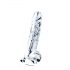 Lovetoy Flawless Clear - piesūcekņa dildo - 19cm (caurspīdīgs)