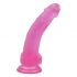 Lovetoy Jelly Studs - ar pamatni reālistisks dildo - 20 cm (rozā)