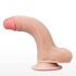 Lovetoy Sliding-Skin - divslāņu piesūcekņa dildo - 18cm (dabīgs) 