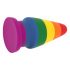 Lovetoy Prider - anālais paplašinātājs - 15cm (varavīksne)