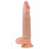 Lovetoy Pleasure X-tender - dzimumlocekļa apvalks - 19cm (dabīgs) 